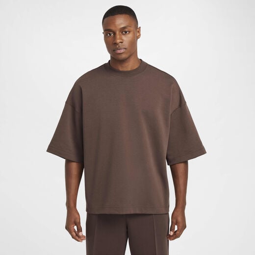 T-Shirts & Tops-Nike, Nike Tech, Men's Short-Sleeve Fleece Top T-Shirts & Tops-Nike, Nike Tech, Men's Short-Sleeve Fleece Top