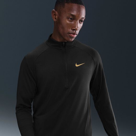 Men's Long Sleeves Shirts-Nike, Nike x Jakob, Men's Dri-FIT 1/4-Zip Running Top