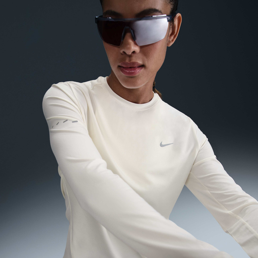 Women's Long Sleeves Shirts-Nike, Nike Swift, Women's Dri-FIT UV Long-Sleeve Crew-Neck Running Top