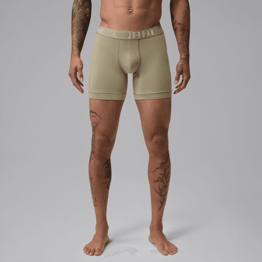 Brands-JRDN, Jordan, Men's Flight Cotton Essentials Boxer Briefs (3-Pack)