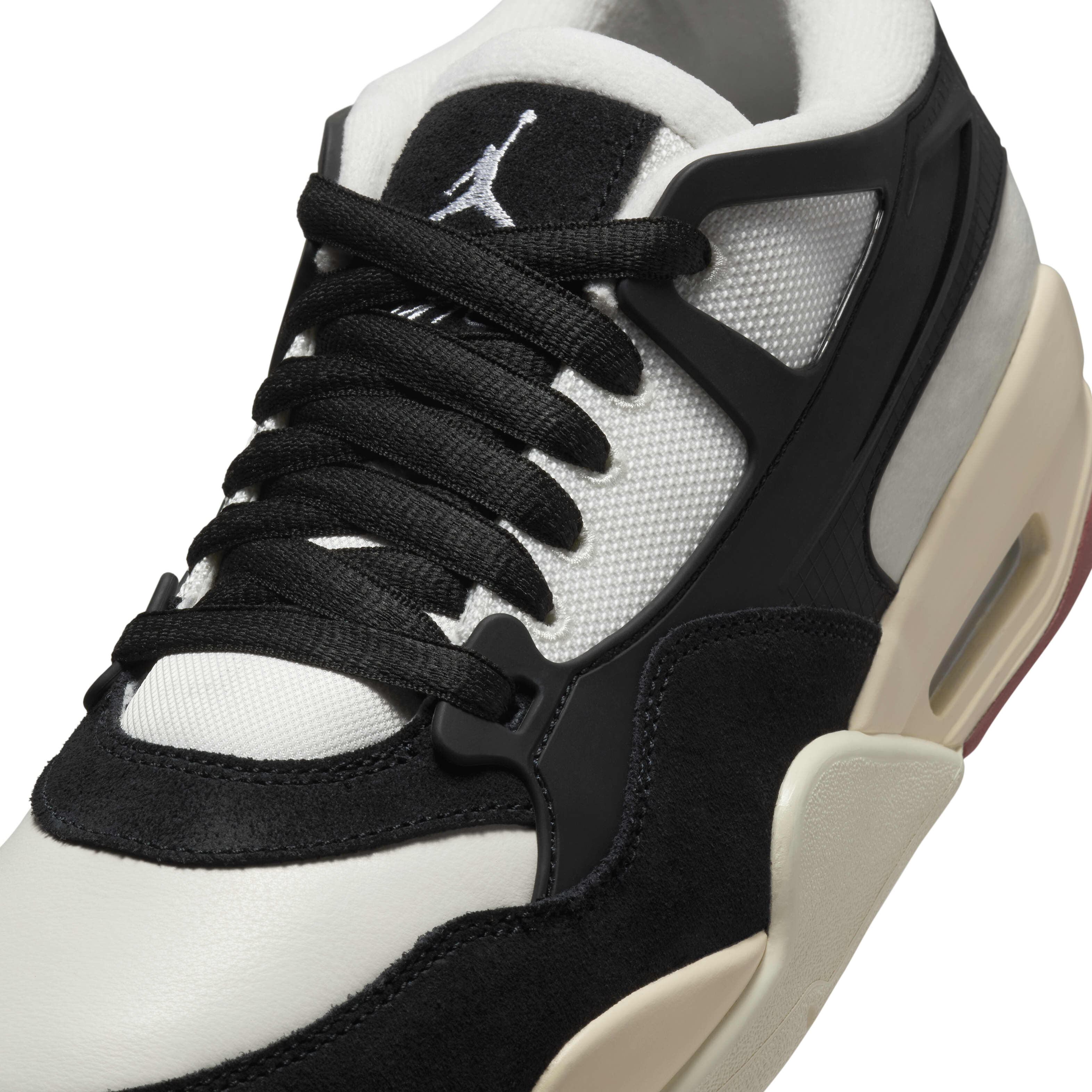 Buy Air Jordan 4 RM Men s Shoes Sail White Coconut Milk Black Nike UAE Official