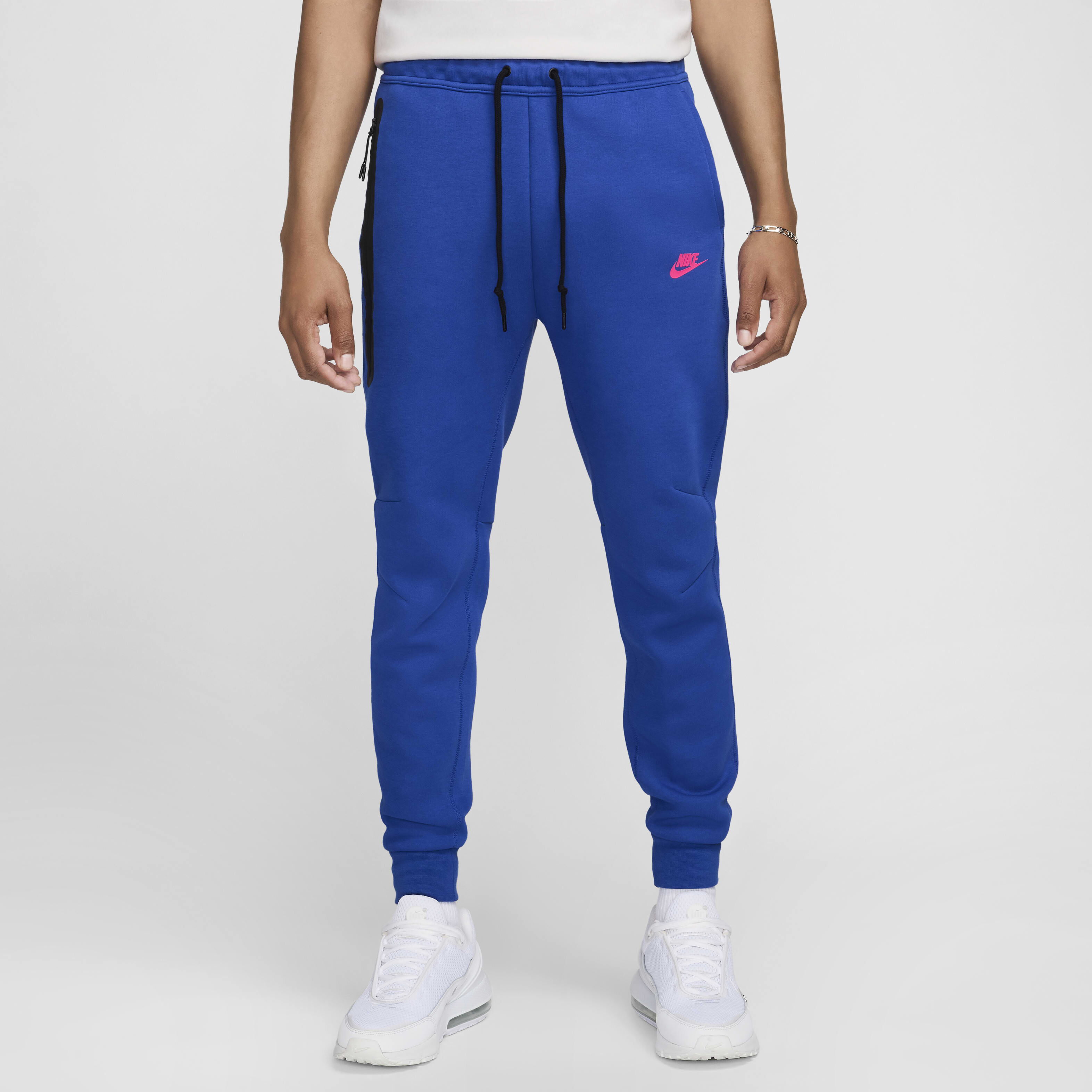 Blue nike fleece pants clearance