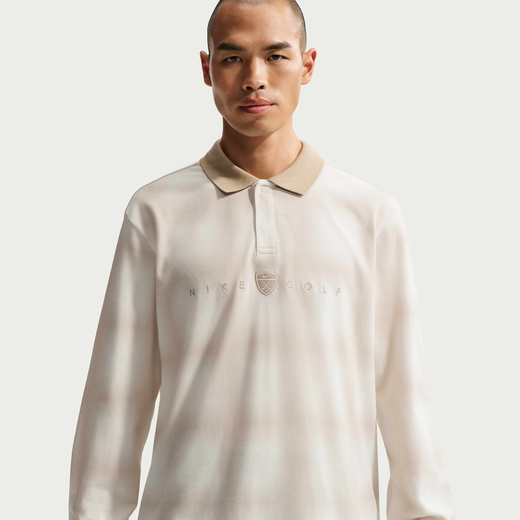 Golf-Nike, Nike Fairway Fresh, Men's Dri-FIT Loose Long-Sleeve Golf Polo