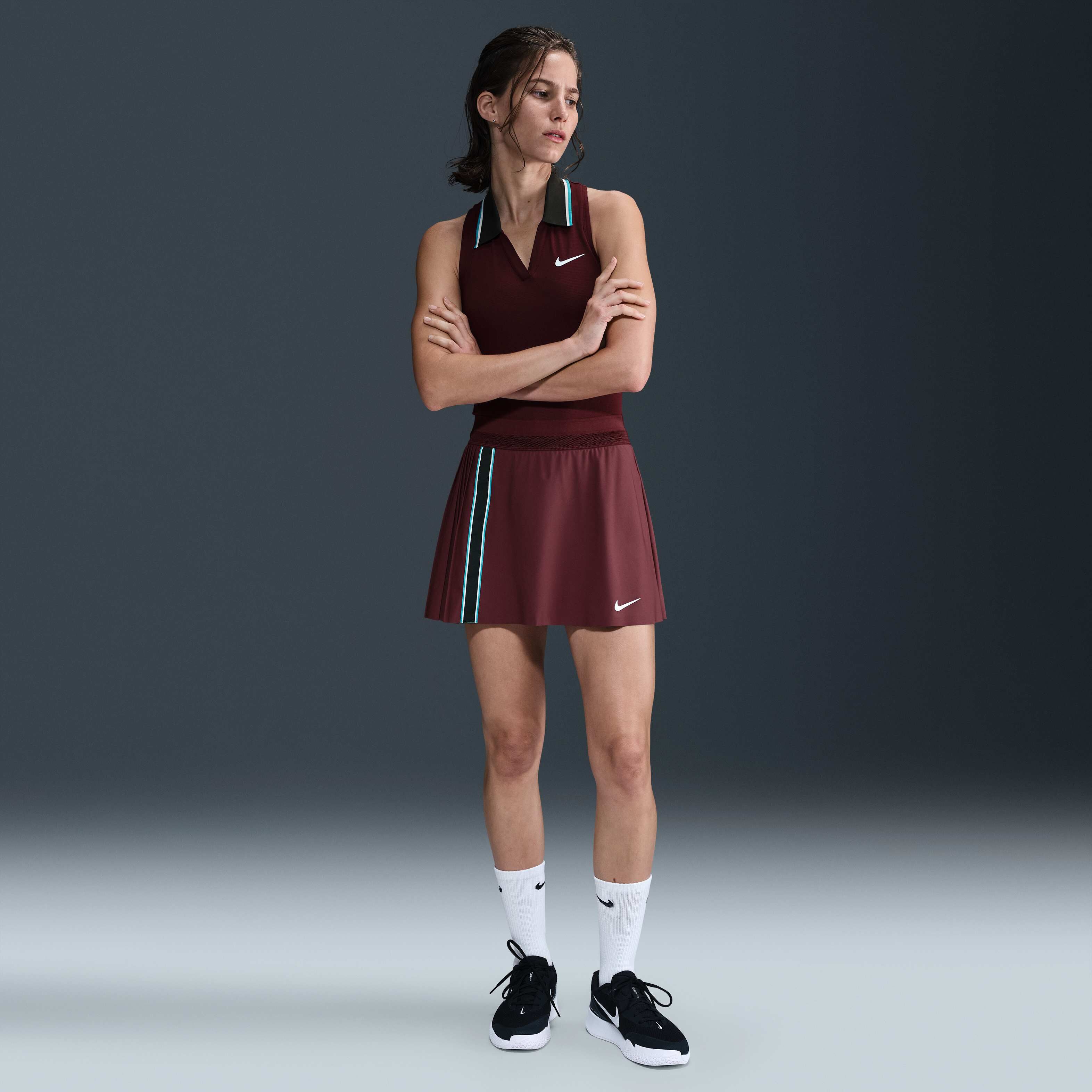★新品★　NIKE　NikeCourt Dri-FIT Slam Skirt Buy NikeCourt Slam Women's Dri-FIT Tennis Skirt - Dark Team Red