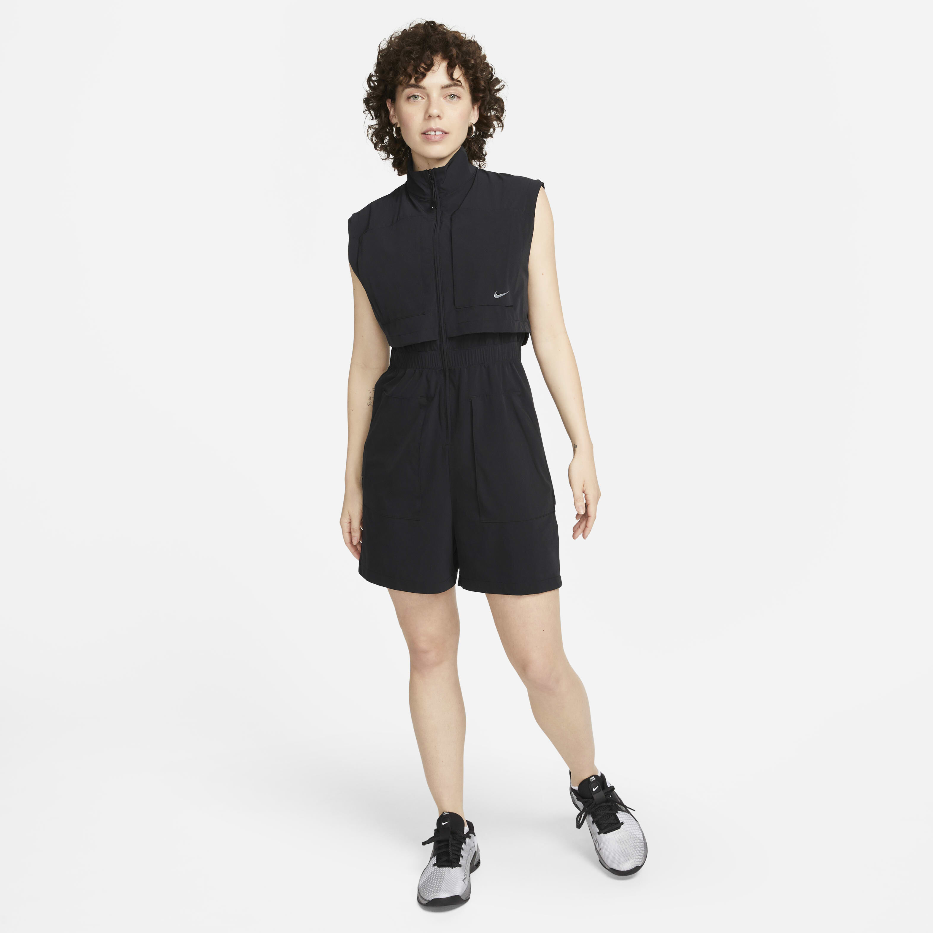 Nike fitted jumpsuit online