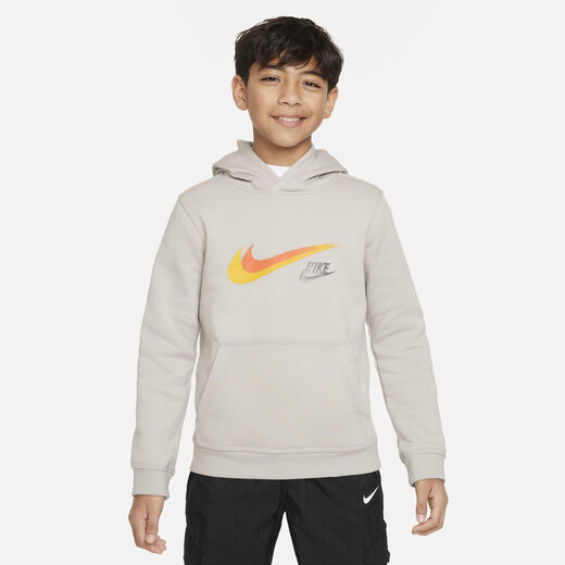 Hoodies & Sweatshirts-Nike, Nike Sportswear, Older Kids' (Boys') Fleece Pullover Graphic Hoodie