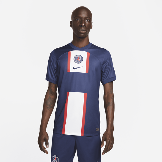 Shop Paris Saint Germain 2022 23 Stadium Home Men s Nike Dri FIT