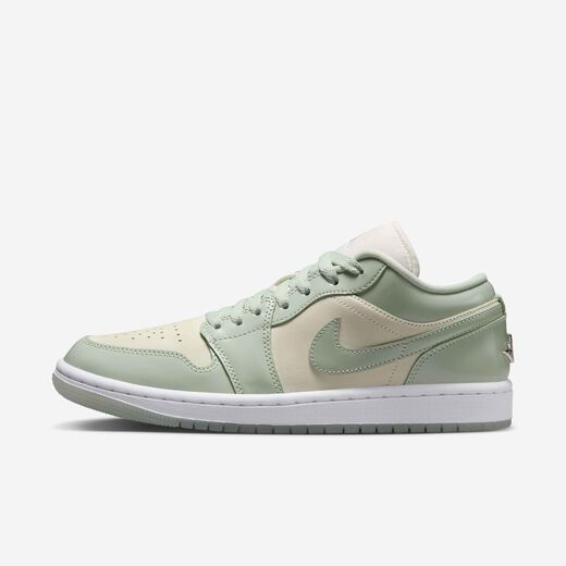 Color Shop-JRDN, Air Jordan 1 Low SE 'Seafoam', Women's Shoes