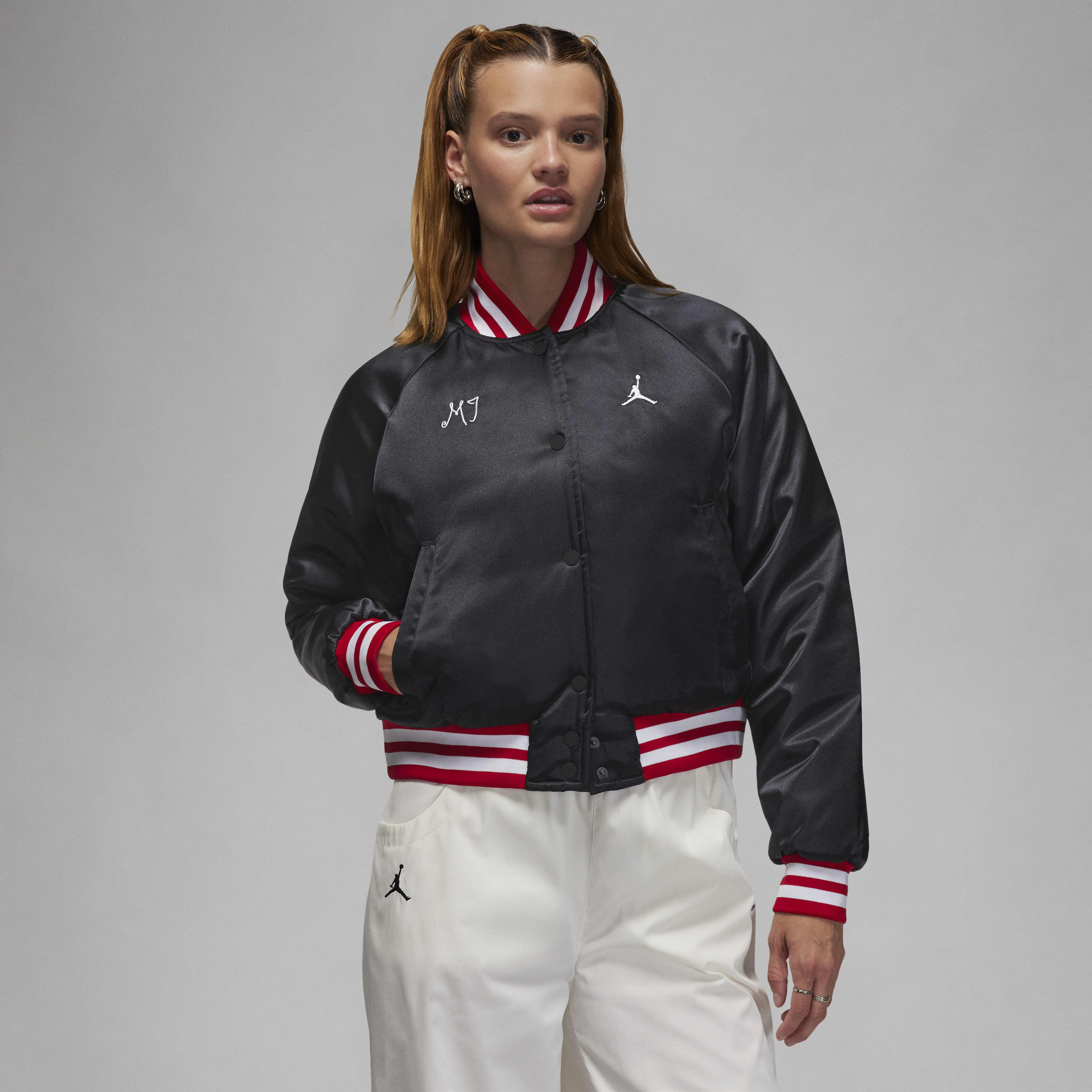 Buy Jordan Women's Varsity Jacket - Black | Nike UAE Official