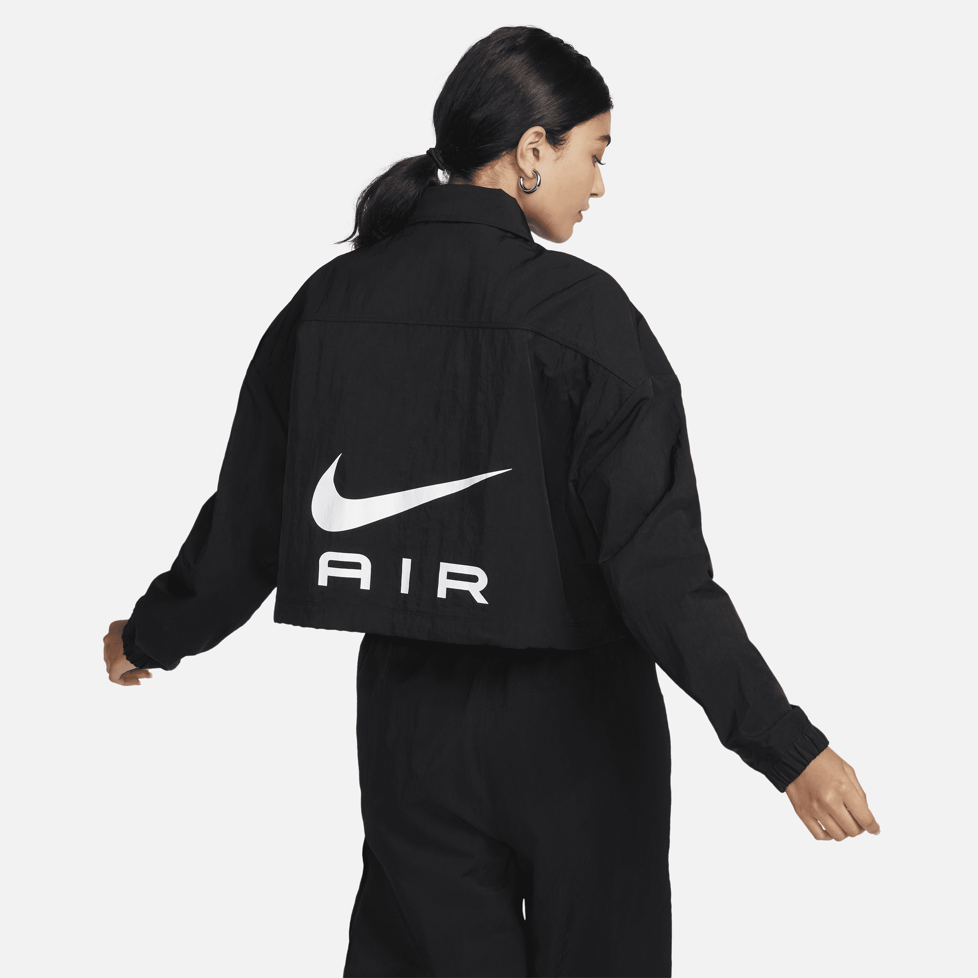 Nike sportswear crop jacket hotsell