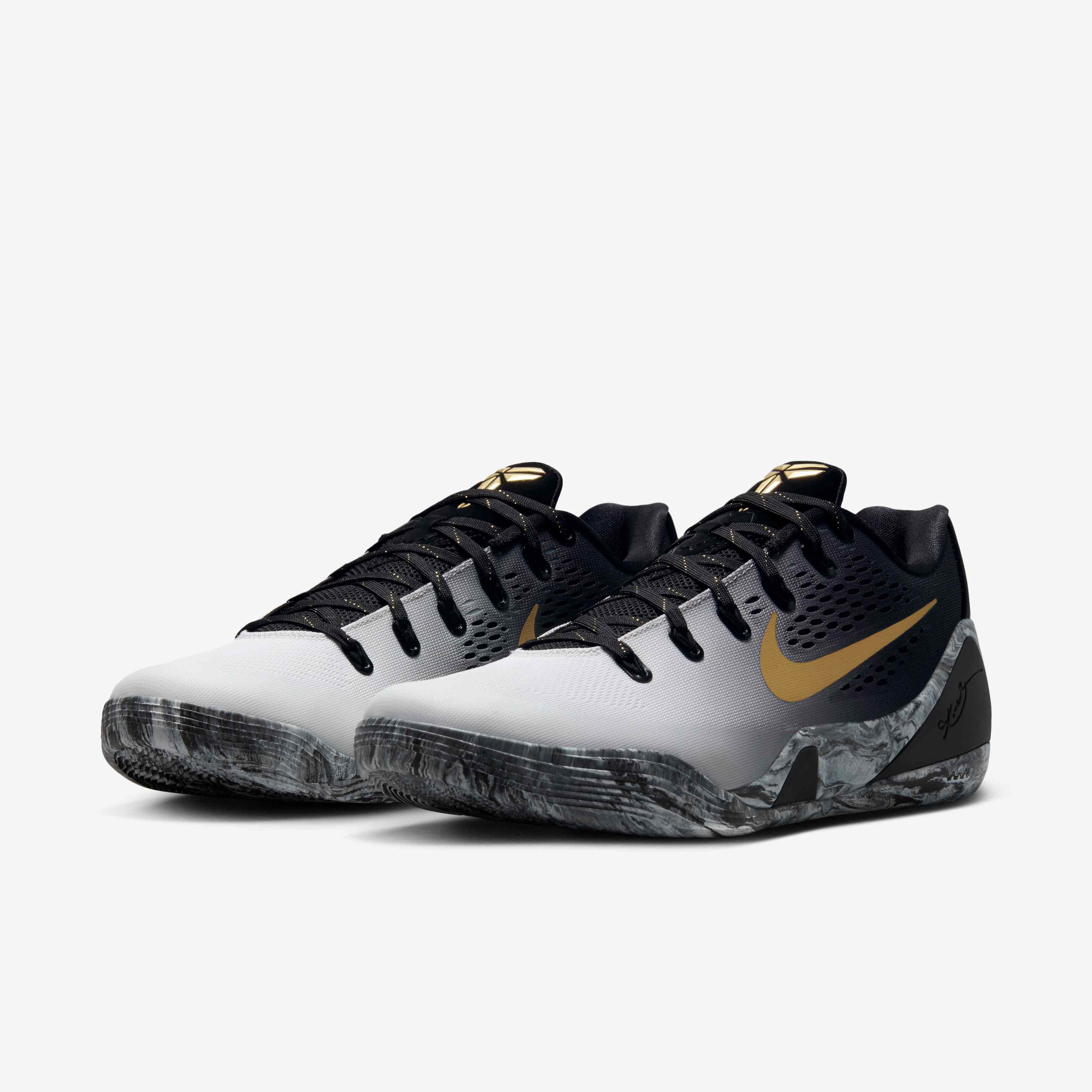 Kobe 9 Elite Low EM Protro コービー 26.5 Buy Kobe IX Elite Low Protro Basketball Shoes - Black/White