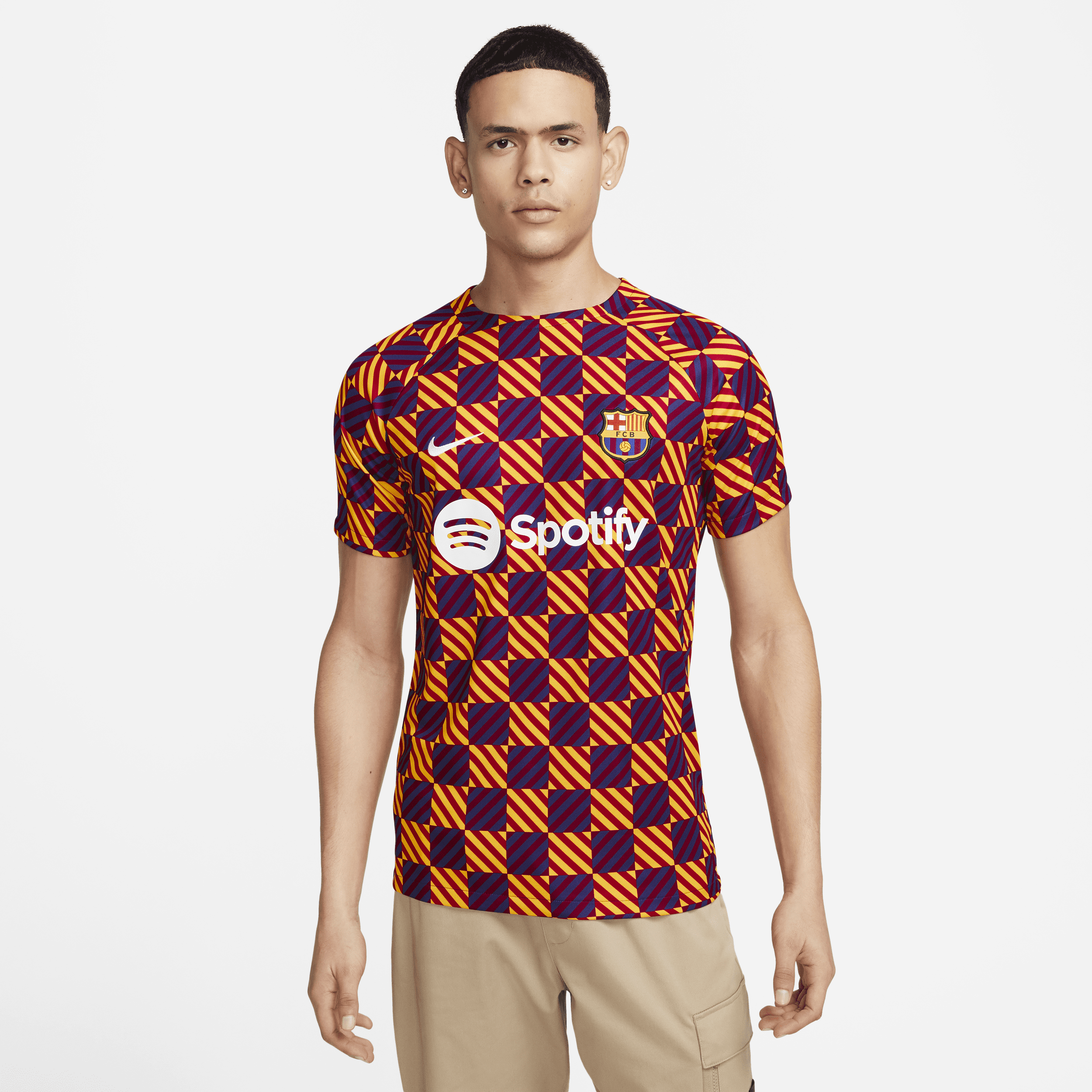 Barca pre match shirt outlet