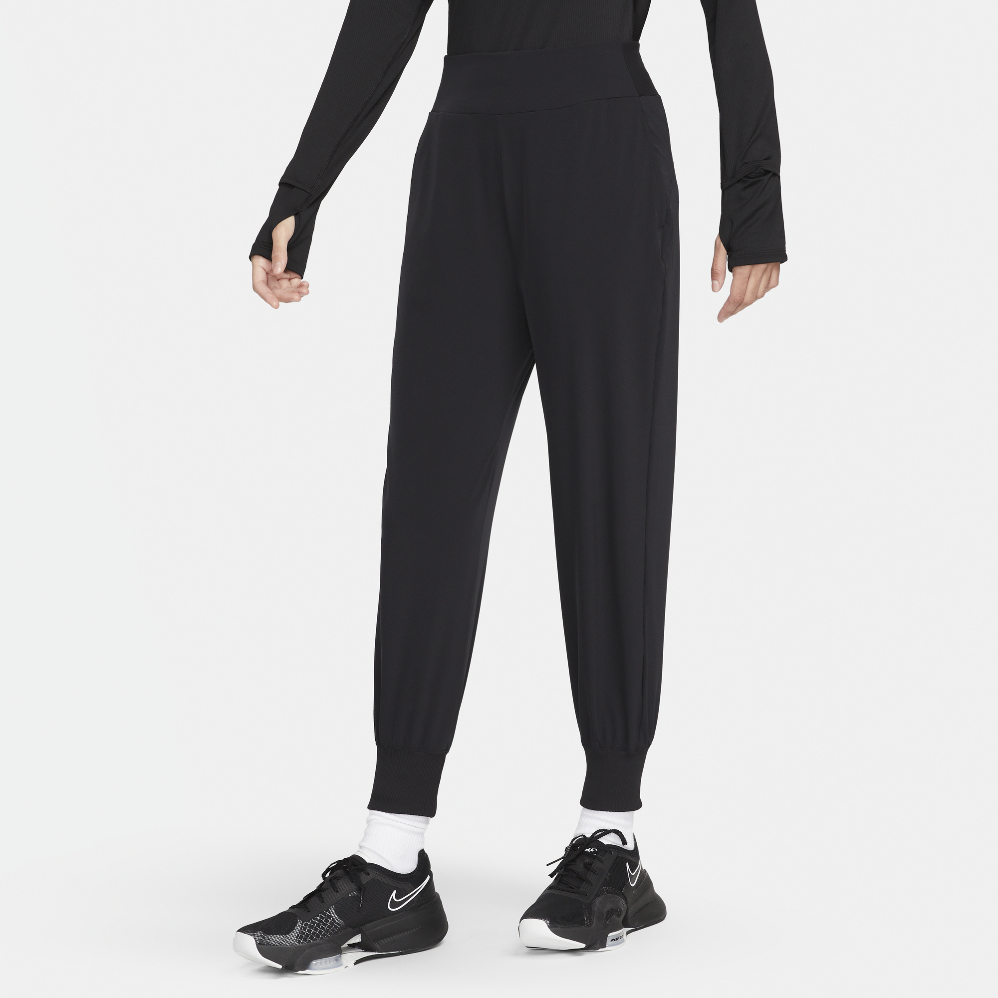 Slim fit nike joggers womens clearance