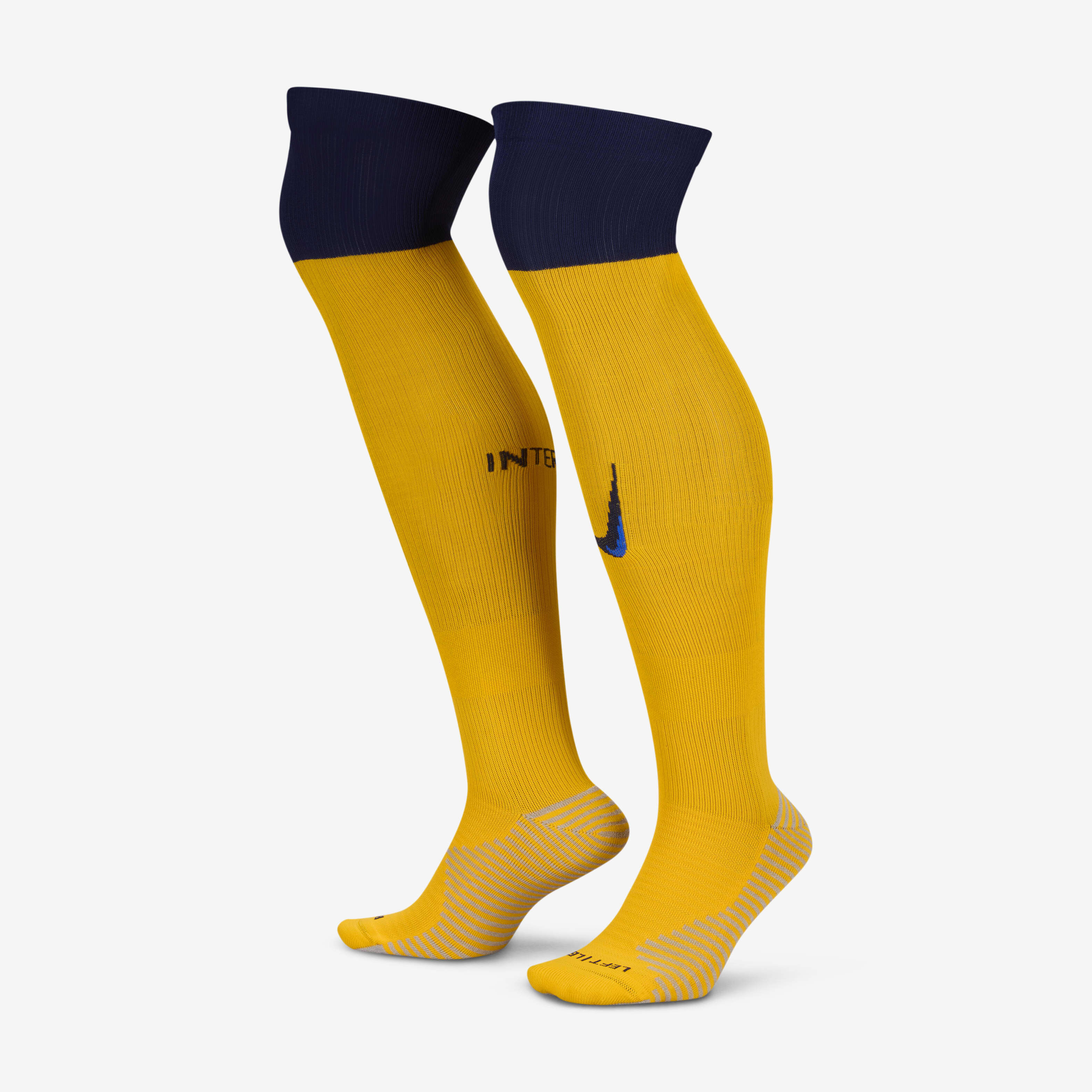 Yellow socks nike top