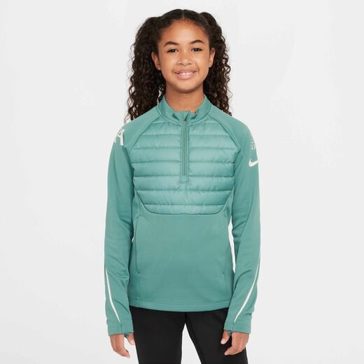 Football Compression & Baselayer-Nike, Liverpool F.C. Academy Winter Warrior, Older Kids' Nike Therma-FIT Football Drill Top