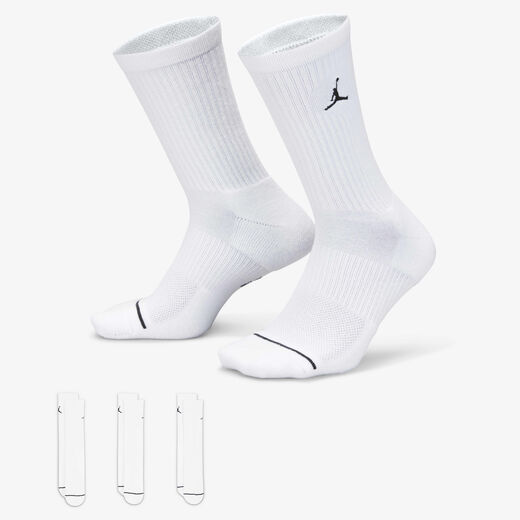 Jordan Socks-JRDN, Jordan, Everyday Crew Socks (3 pairs)