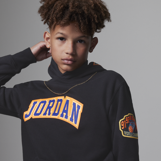 Shop Jordan Patch Pack Pullover Hoodie Older Kids' Hoodie | Nike UAE
