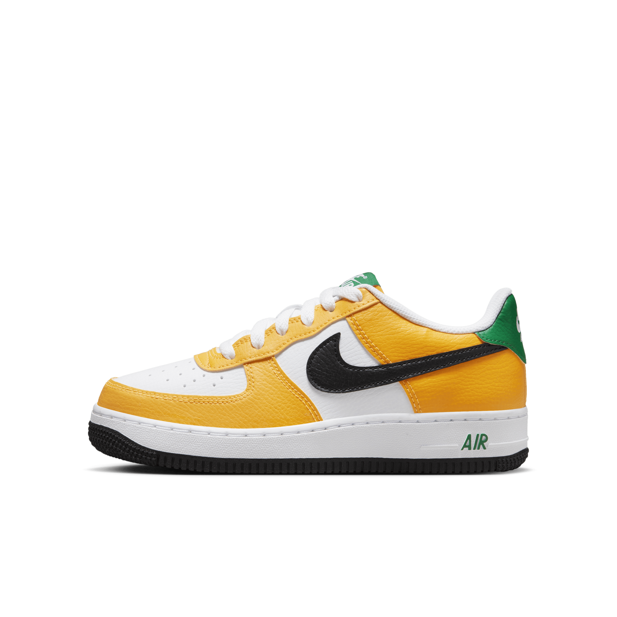 Orange air force 1 kids discount
