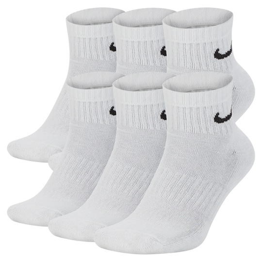Shop Everyday Cushioned Training Ankle Socks 6 Pairs Nike UAE