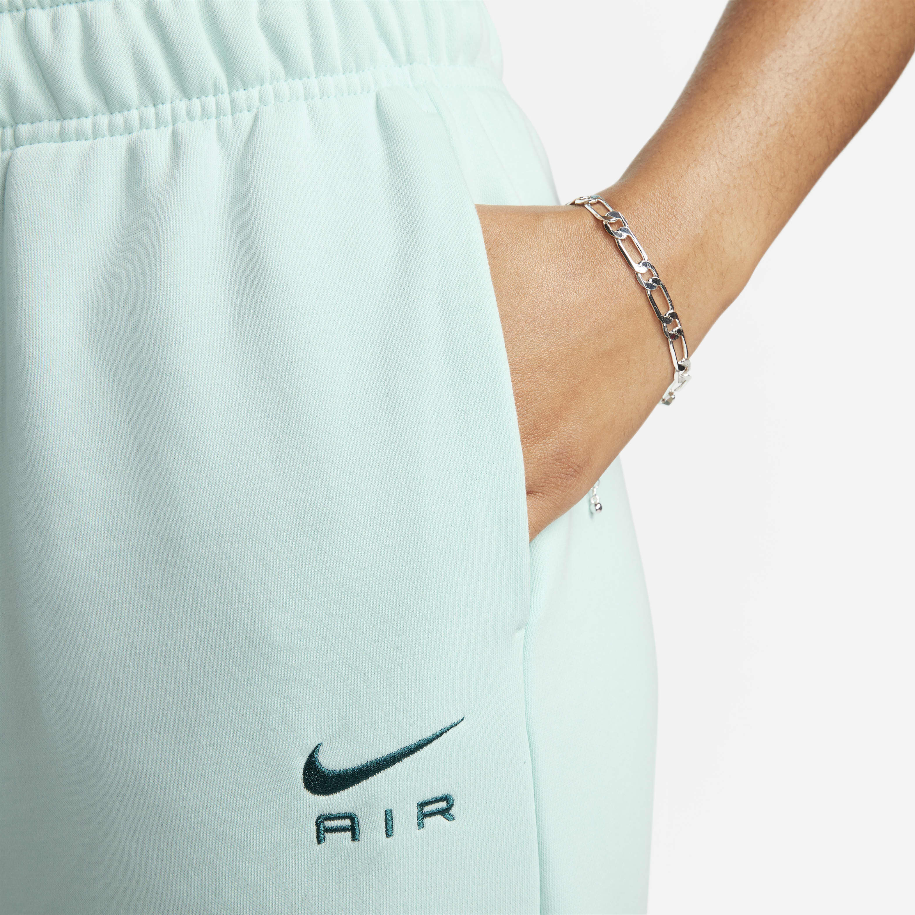 Buy Nike Sportswear Air Women s Fleece Oversized High Rise Joggers Nike UAE Official