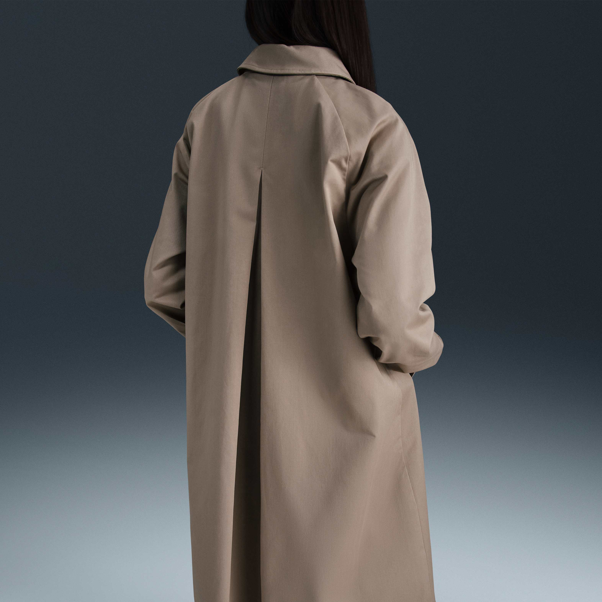 Nike khaki coat cheap