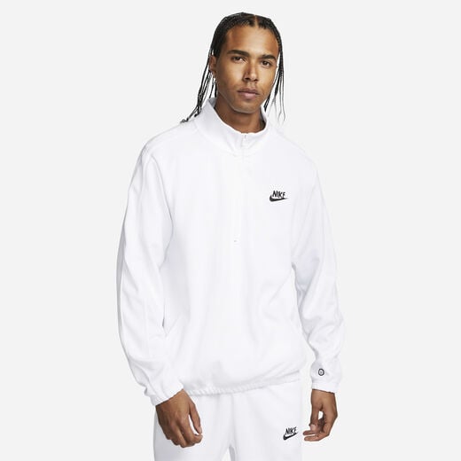 Jackets & Gilets-Nike, Nike Sportswear, Men's 1/2-Zip Poly-Knit Jacket