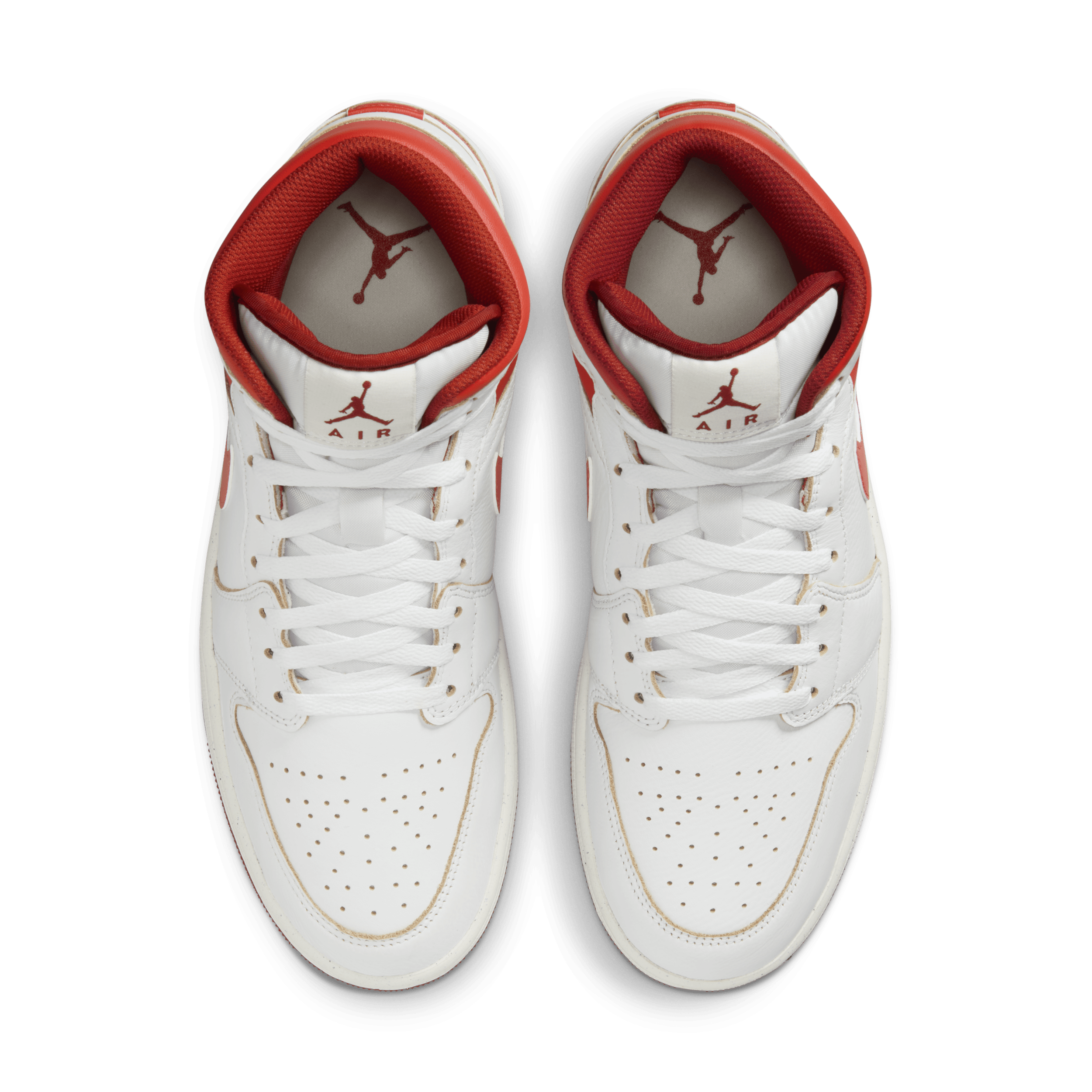 women's air jordan 1 mid university red