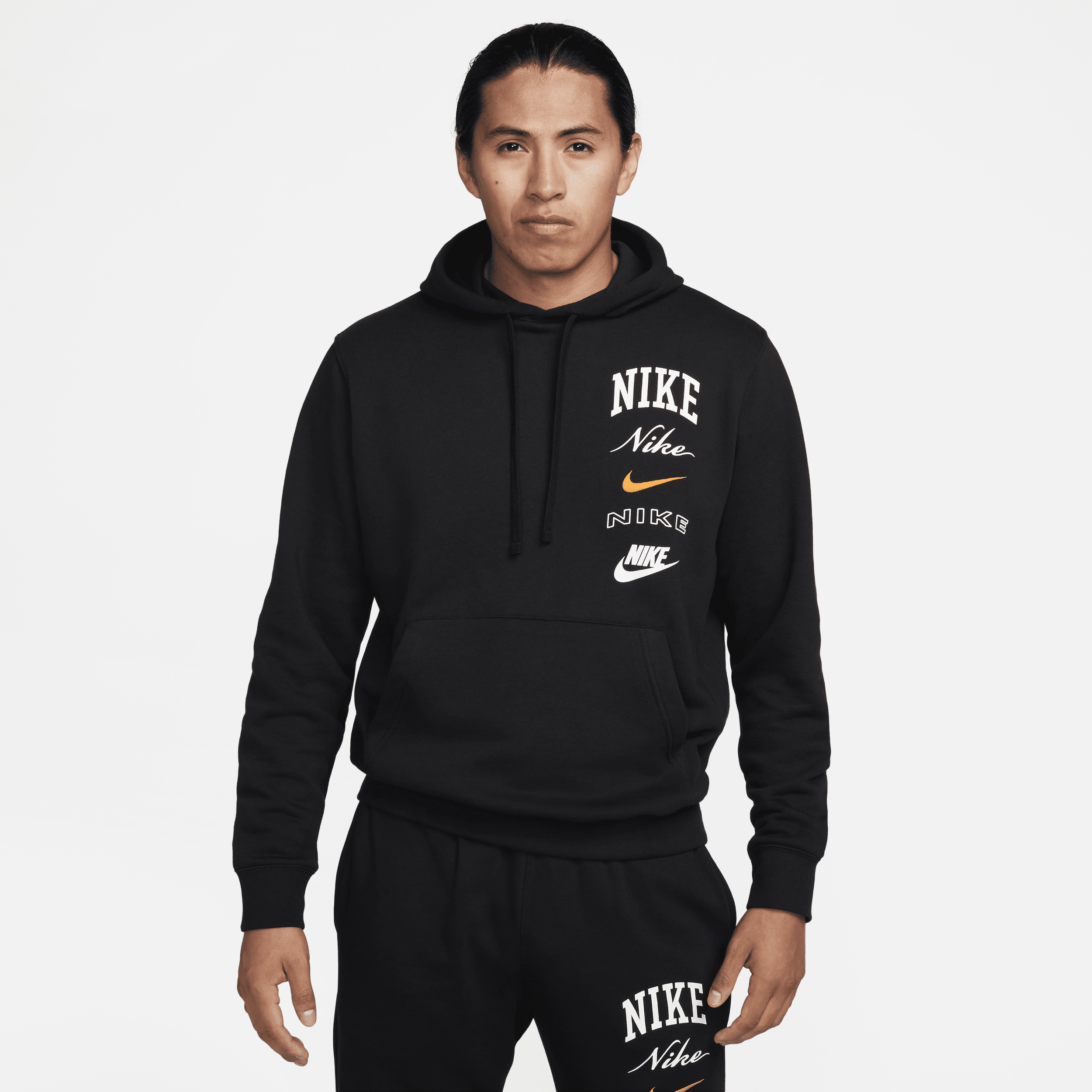 Nike club sales fleece hoodie
