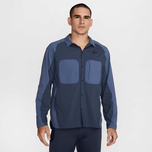 Shirt Jackets-Nike, Nike Trail, Men's Dri-FIT ADV UV Running Shirt Jacket