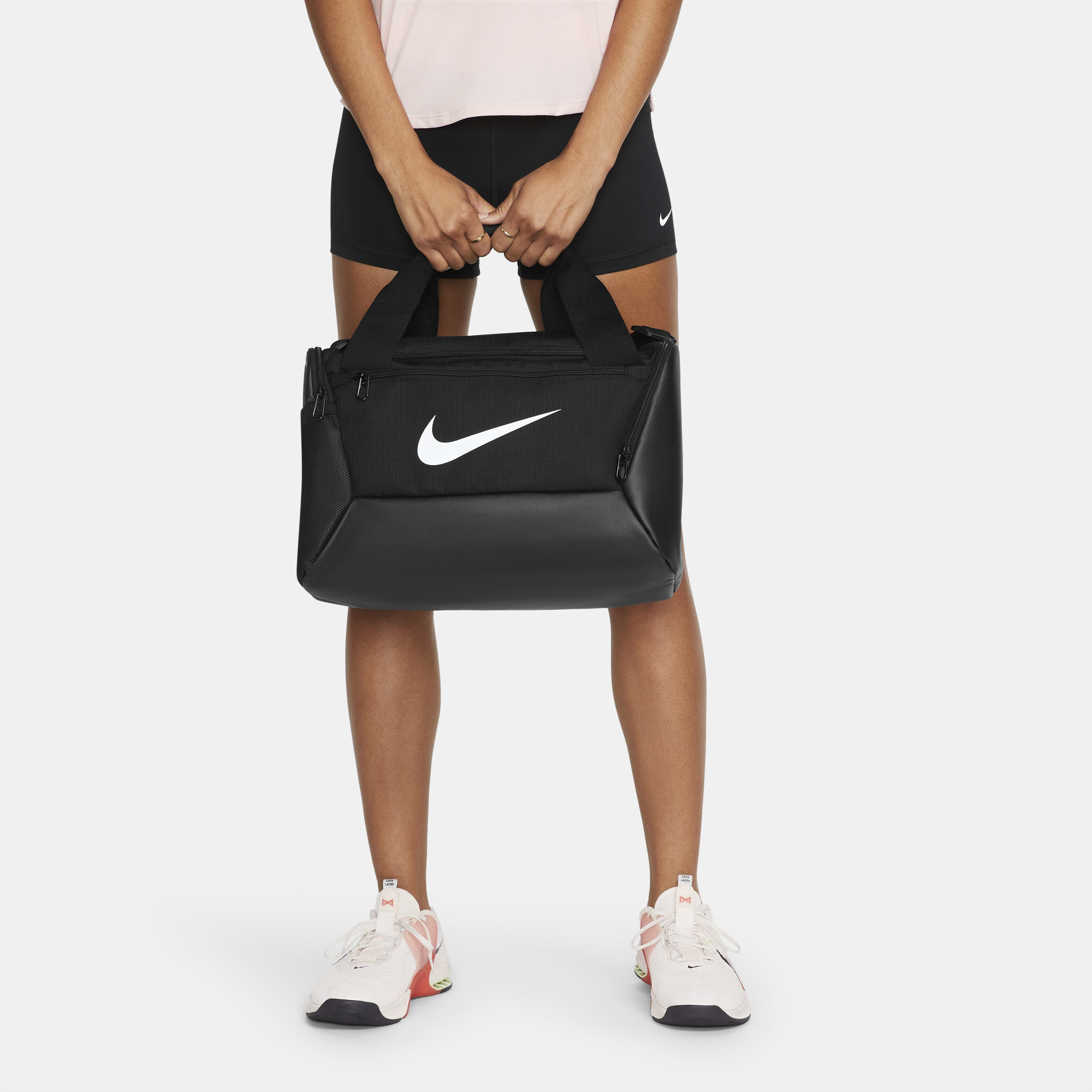 Buy Nike Brasilia 9.5 Training Duffel Bag Extra Small 25L Black Black White Nike UAE Official