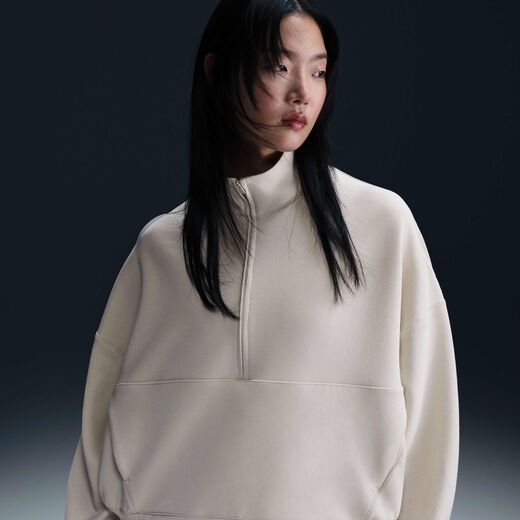 All Things Comfort-Nike, Nike 24.7 ImpossiblySoft, Women's Dri-FIT Oversized 1/2-Zip Top All Things Comfort-Nike, Nike 24.7 ImpossiblySoft, Women's Dri-FIT Oversized 1/2-Zip Top