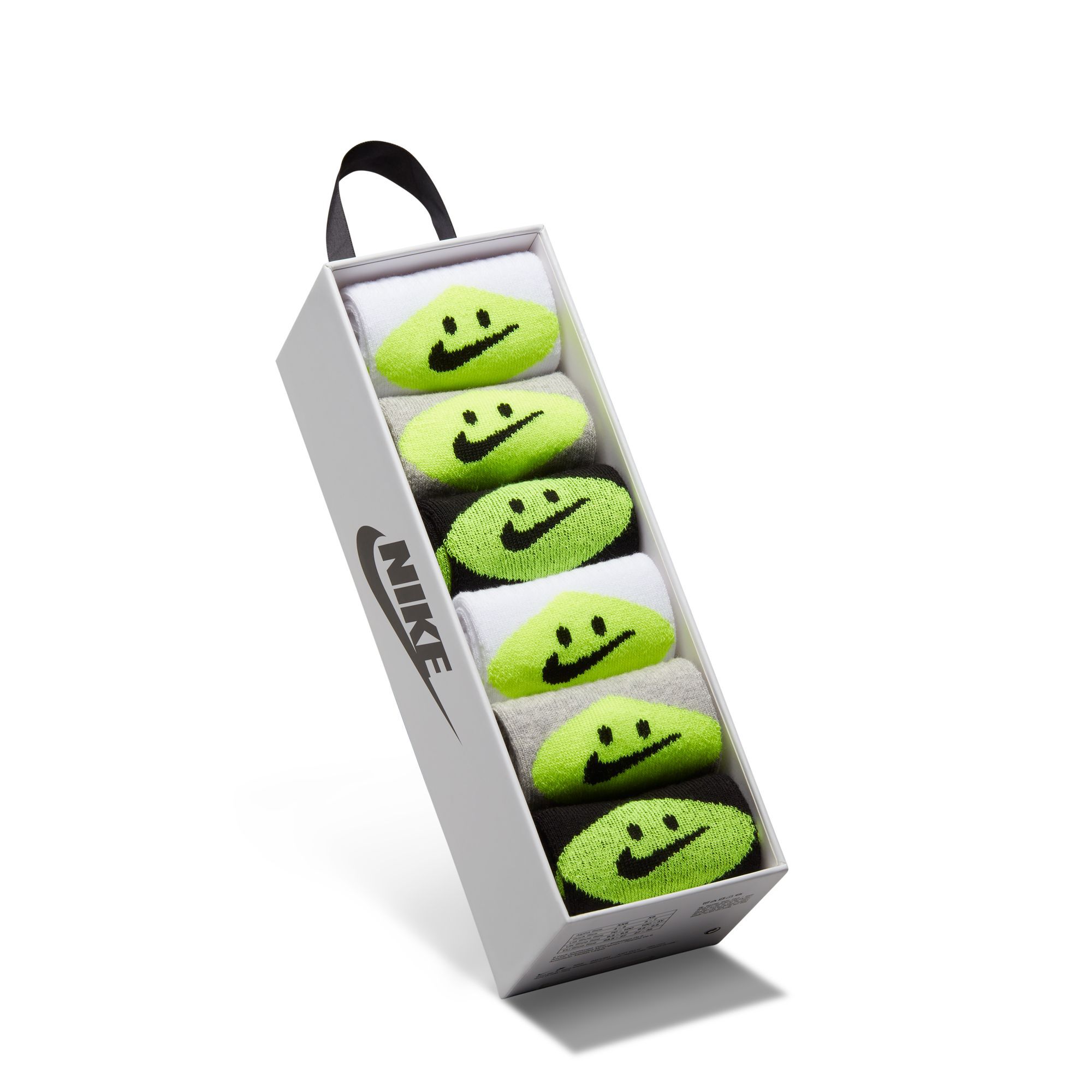 Nike Smiley Crew Socks (6 Pairs) image number 3