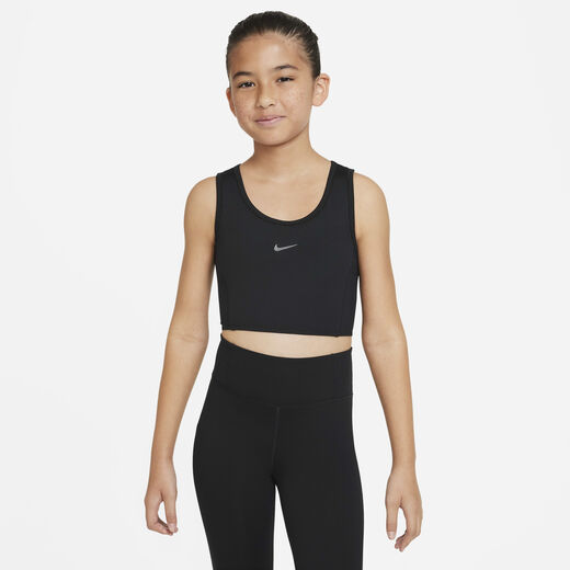 T-Shirts & Tops-Nike, Nike Yoga, Older Kids' (Girls') Dri-FIT Tank