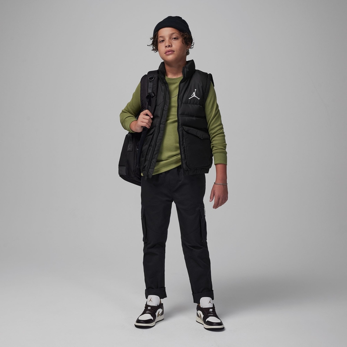 تيشيرت بأكمام طويلة بنسيج وافل جوردن MJ ايسنشالز image number 2 تيشيرت بأكمام طويلة بنسيج وافل جوردن MJ ايسنشالز image number 2