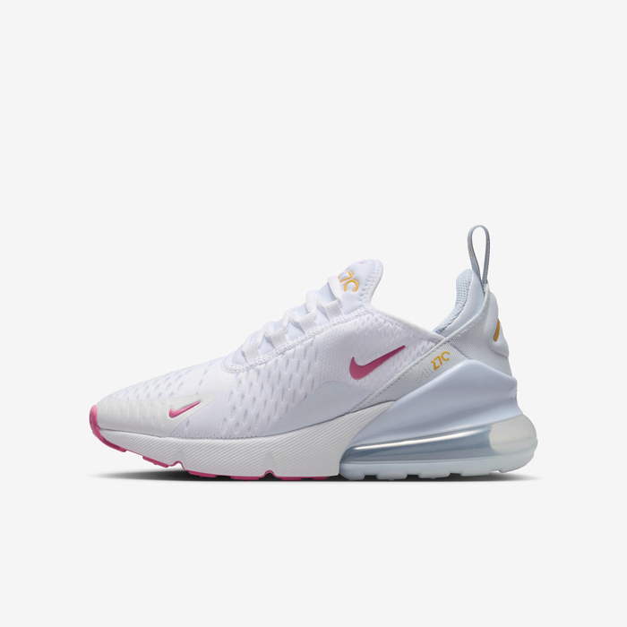 Buy Nike Air Max 270 Older Kids' Shoes White/Blue Tint/Light