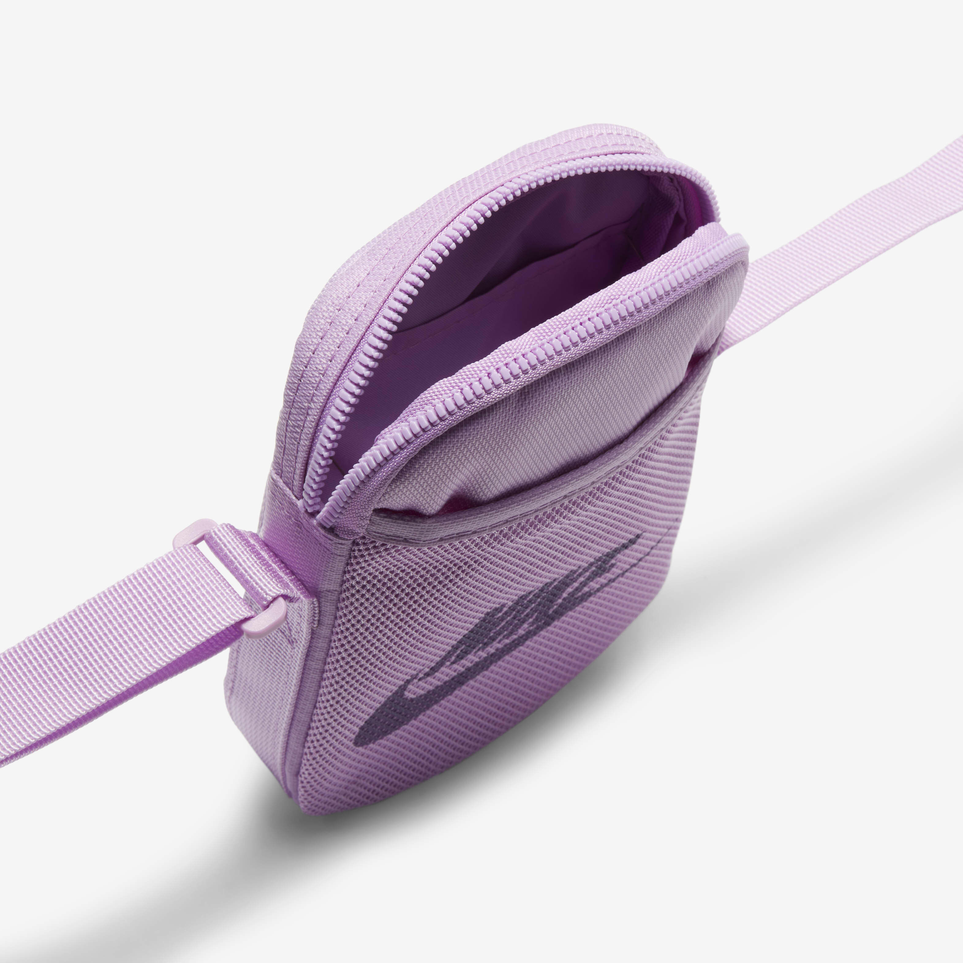 purple nike crossbody bag