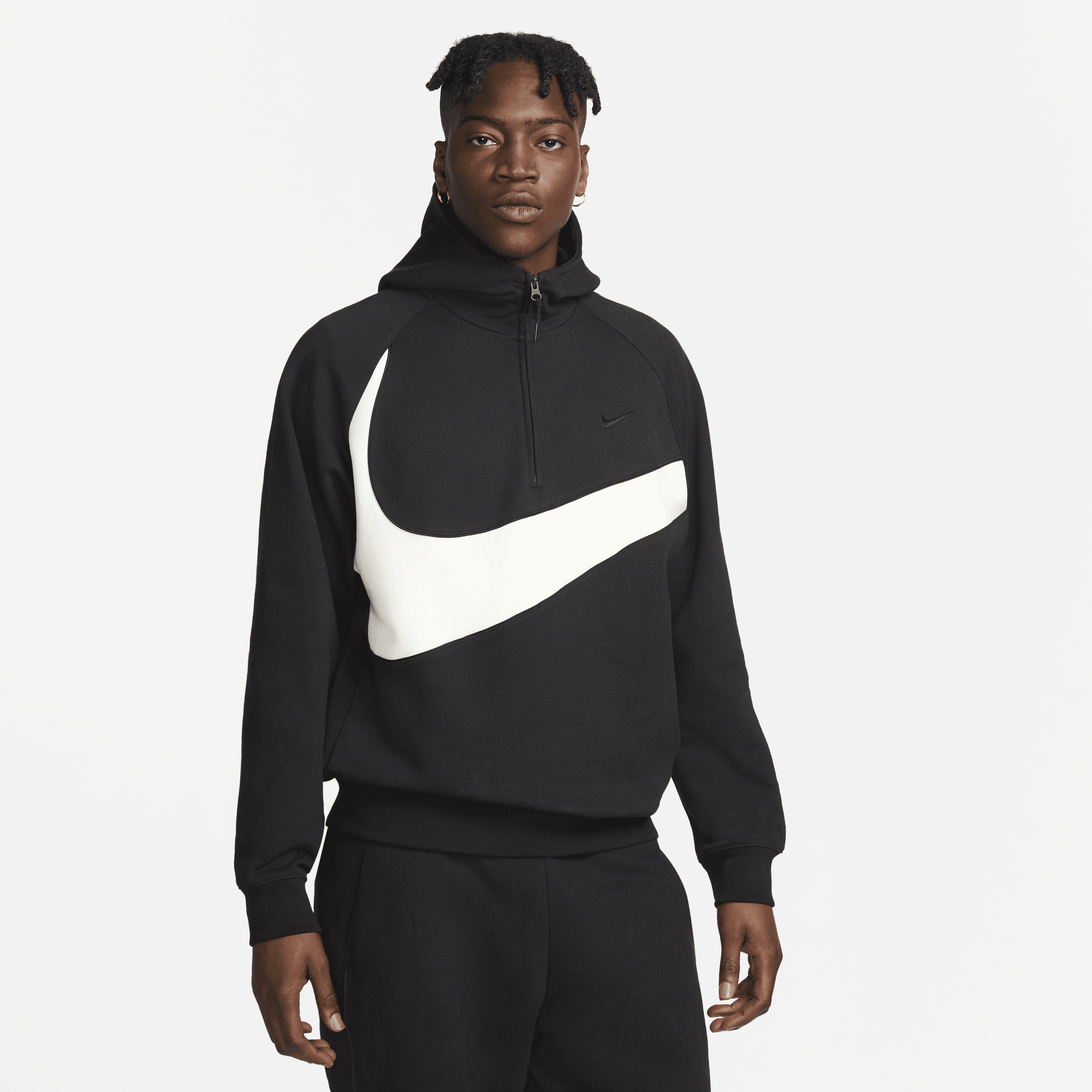 Nike middle outlet swoosh hoodie