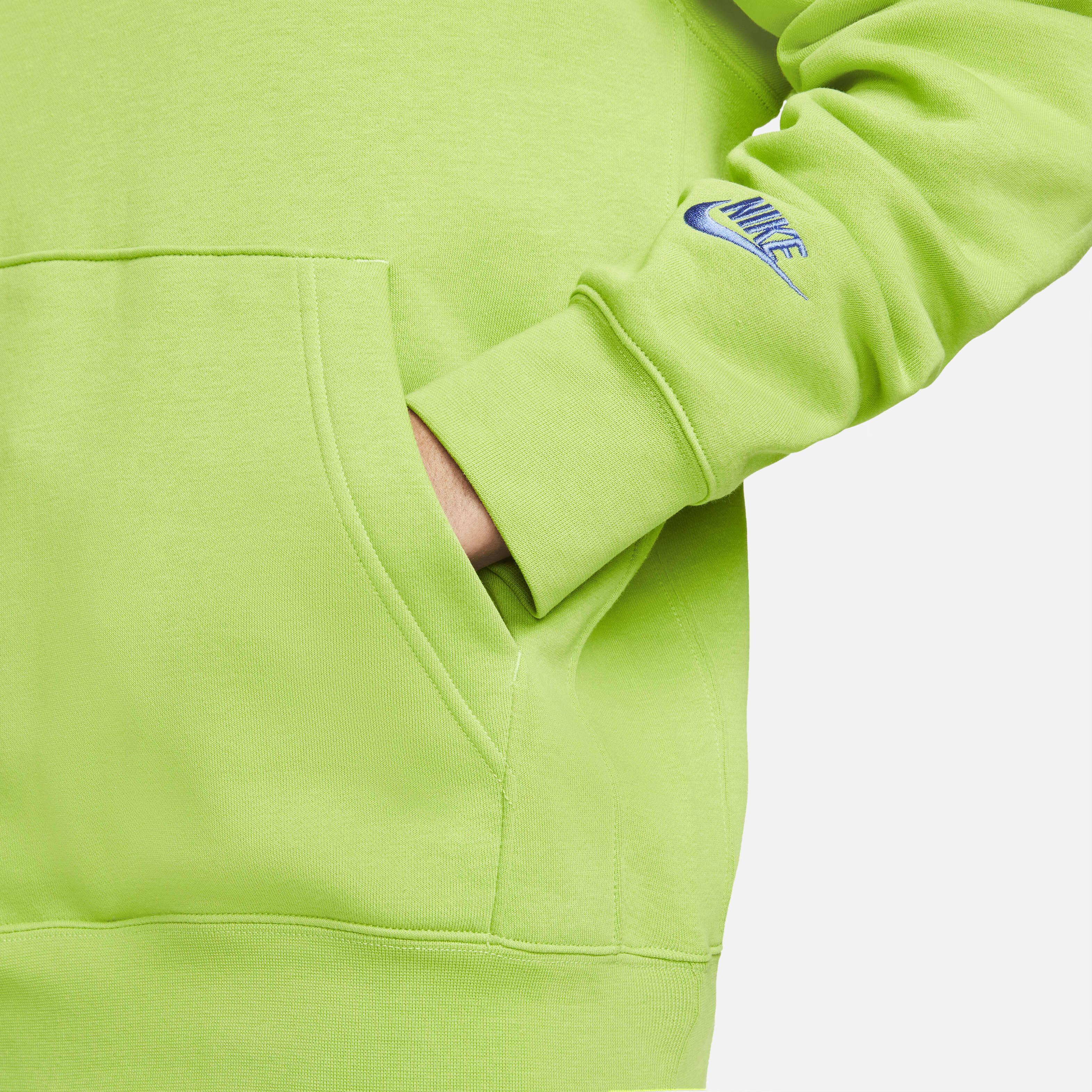 green nebula nike hoodie