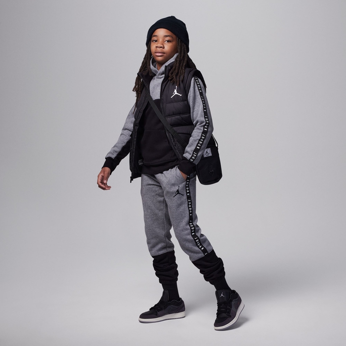 Jordan Flight Sideline Fleece Pants image number 4 Jordan Flight Sideline Fleece Pants image number 4