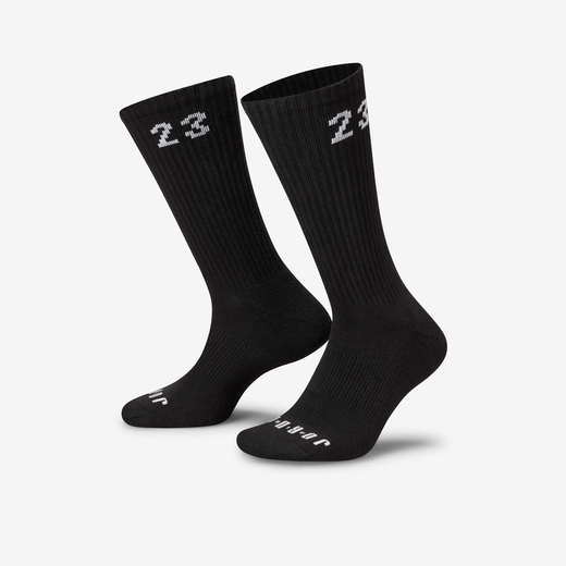 Basketball Socks-JRDN, Jordan Essentials, Crew Socks (3 Pairs)