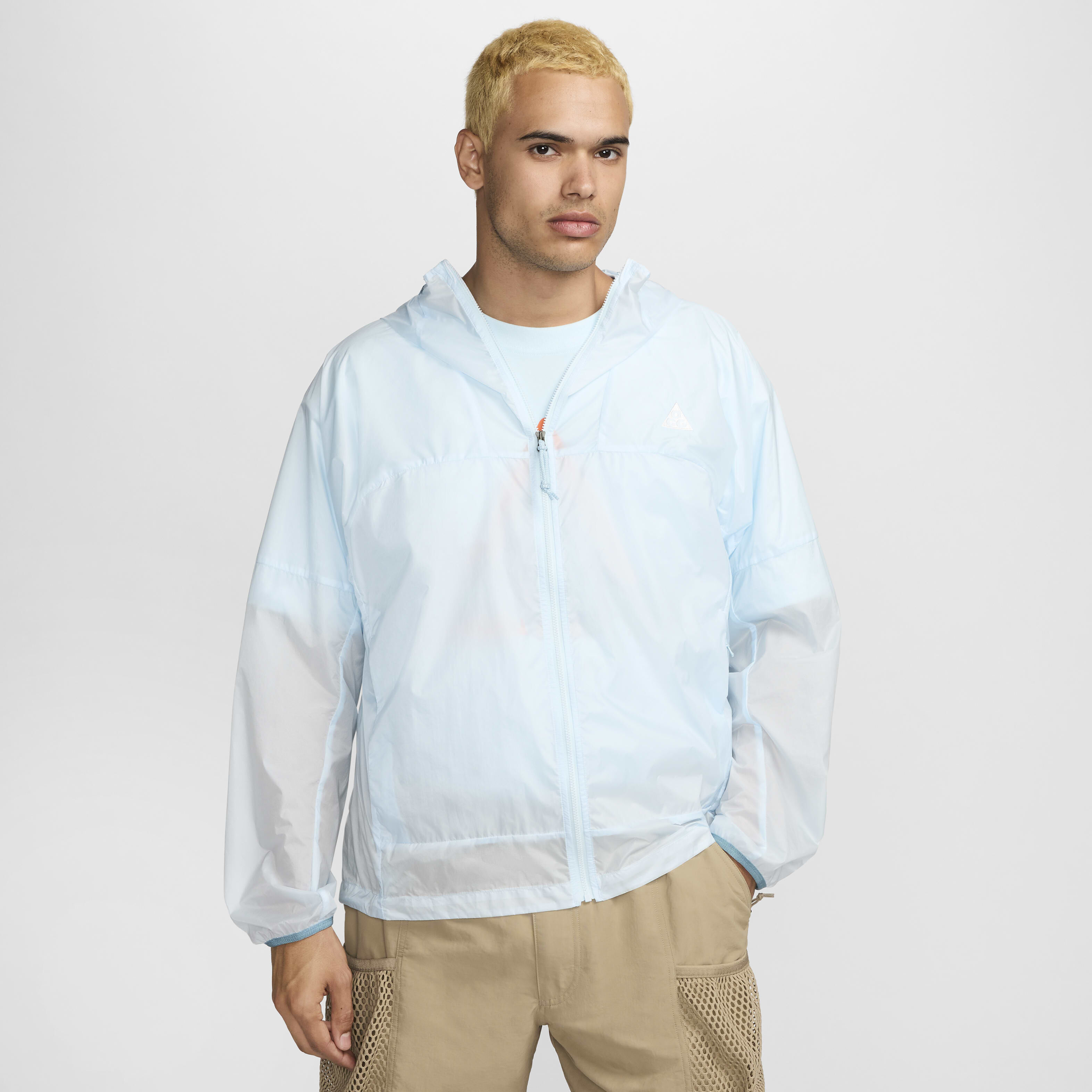 Blue nike windbreaker mens hot sale