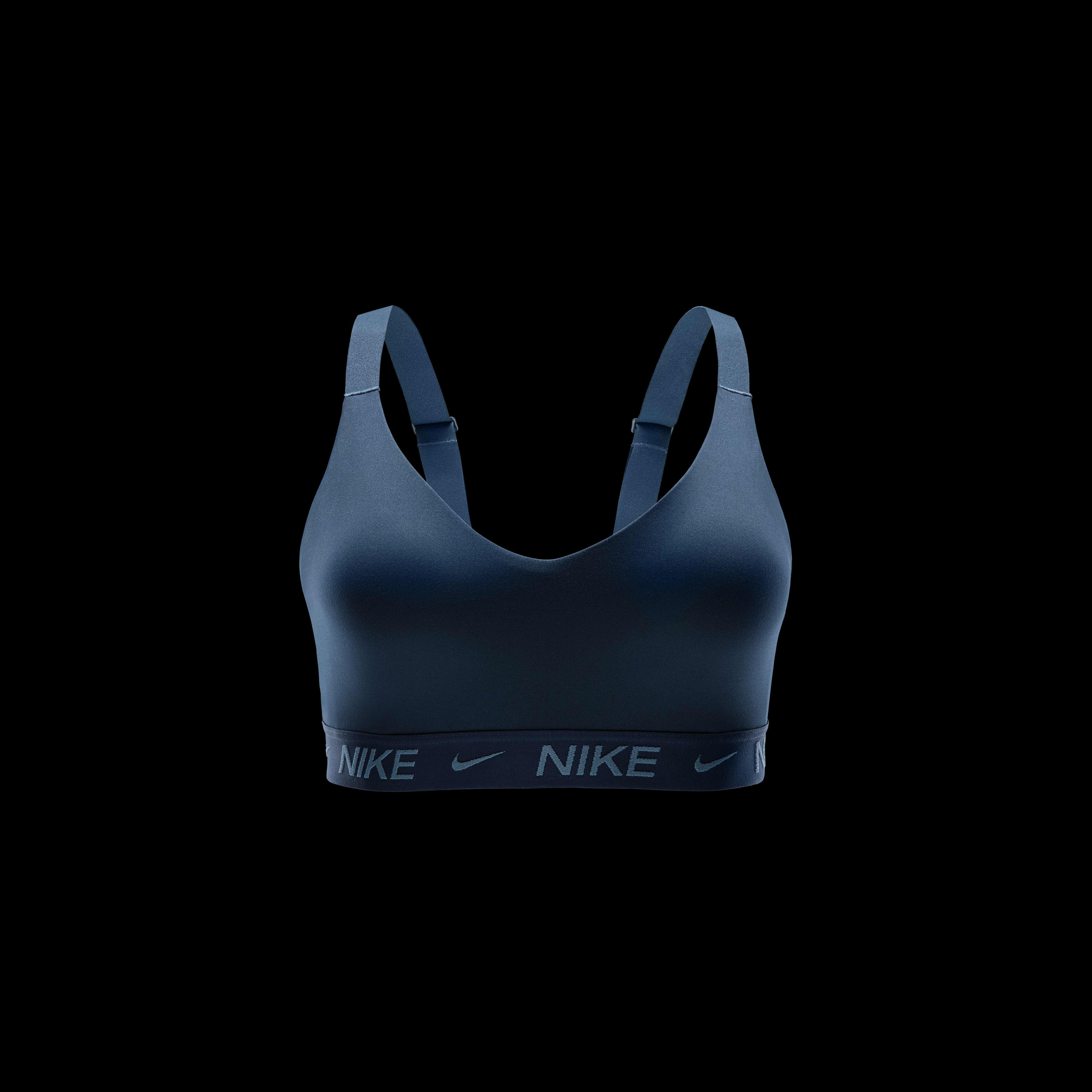 Navy nike sports bra sales