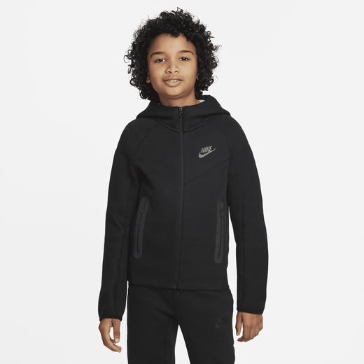 Shop Sportswear Tech Fleece Older Kids' (Boys') Full-Zip Hoodie | Nike UAE
