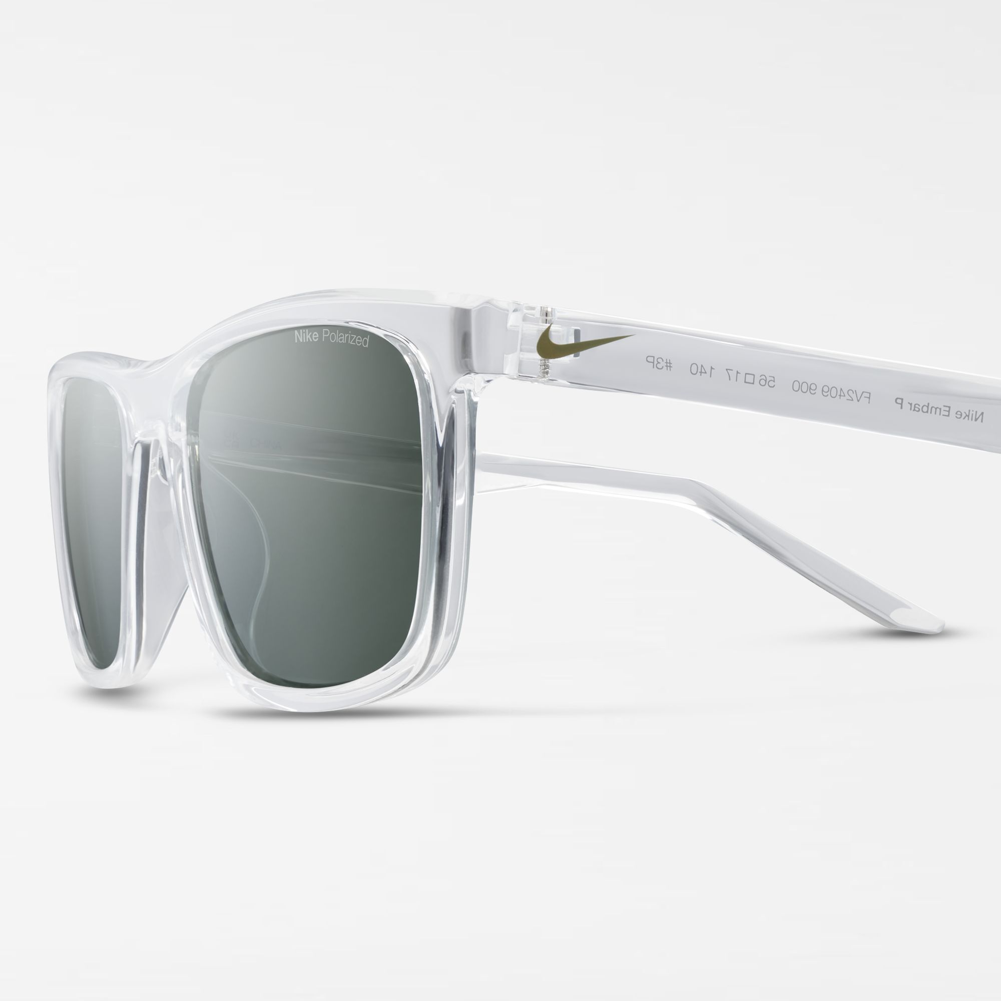 Buy Nike Embar Polarized Sunglasses Clear Blue Tint Hyper Royal Nike UAE Official