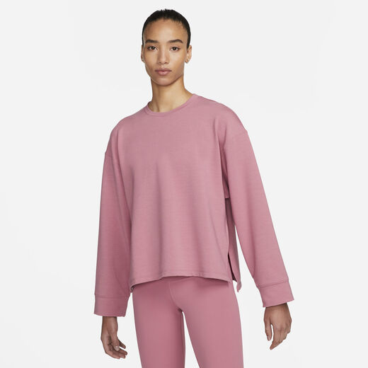 Hoodies & Sweatshirts-Nike, Nike Yoga Dri-FIT, Women's Crew Sweatshirt
