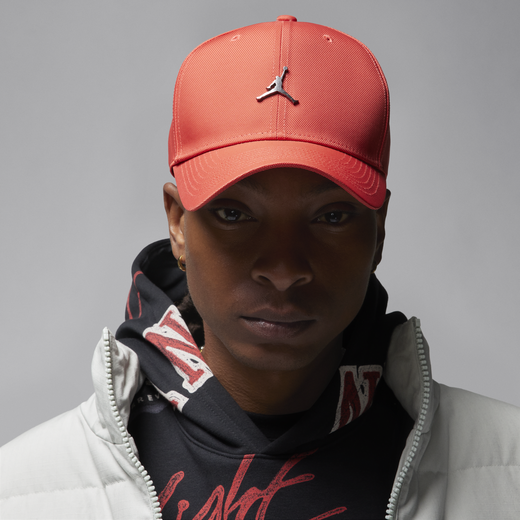 Orange baseball top cap nike