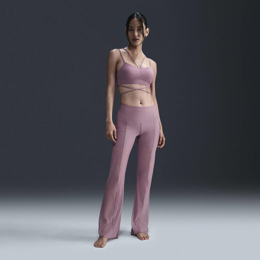 Trousers & Tights-Nike, Nike Zenvy Sheer, Women's Gentle-Support High-Waisted Full-Length Trousers