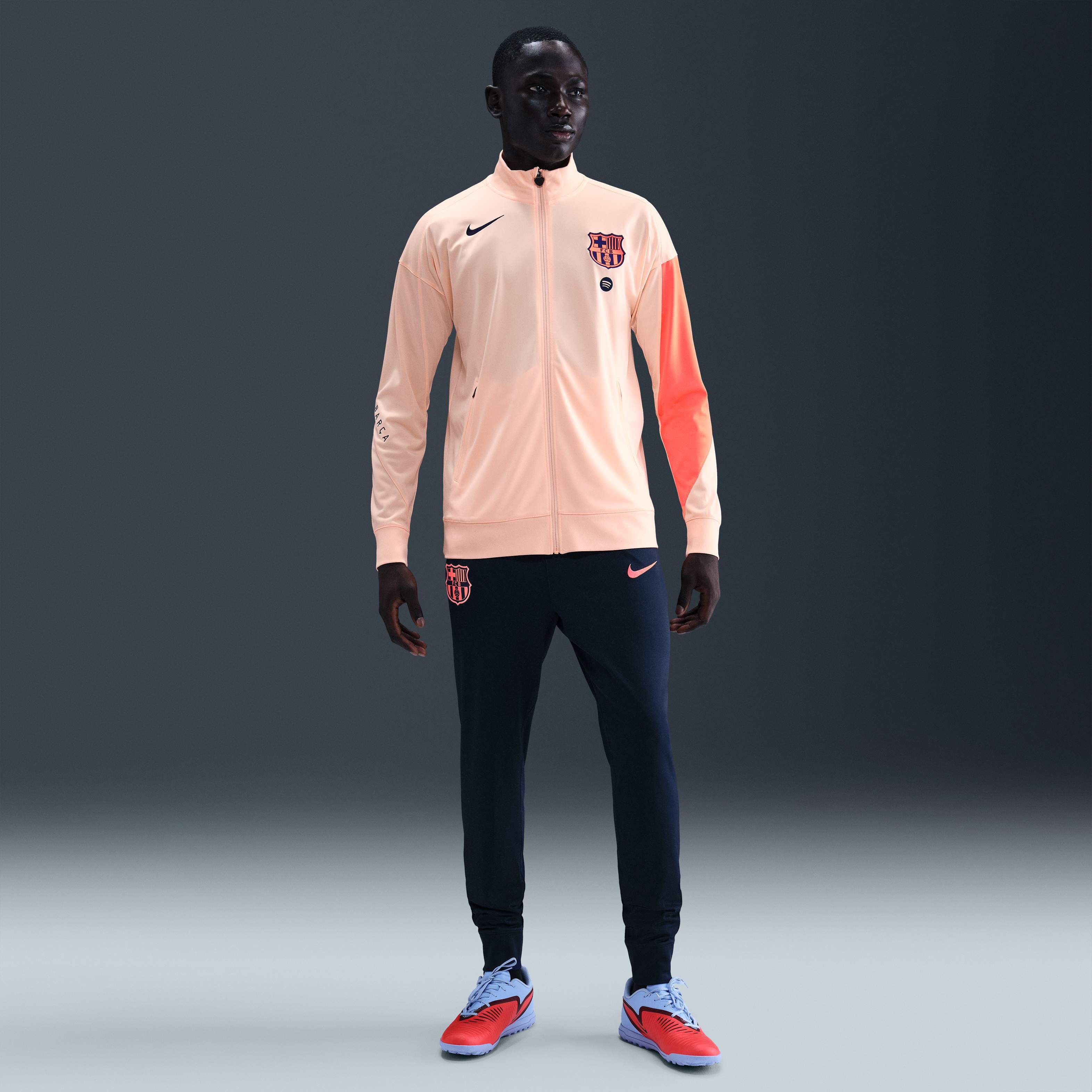 FC Barcelona DRI-FIT ジャージ M Nike FC Barcelona Strike Men's Dri-FIT Soccer Drill Top