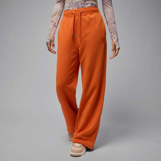 Trousers-JRDN, Jordan Flight Fleece, Women's French Terry Open-Hem Trousers