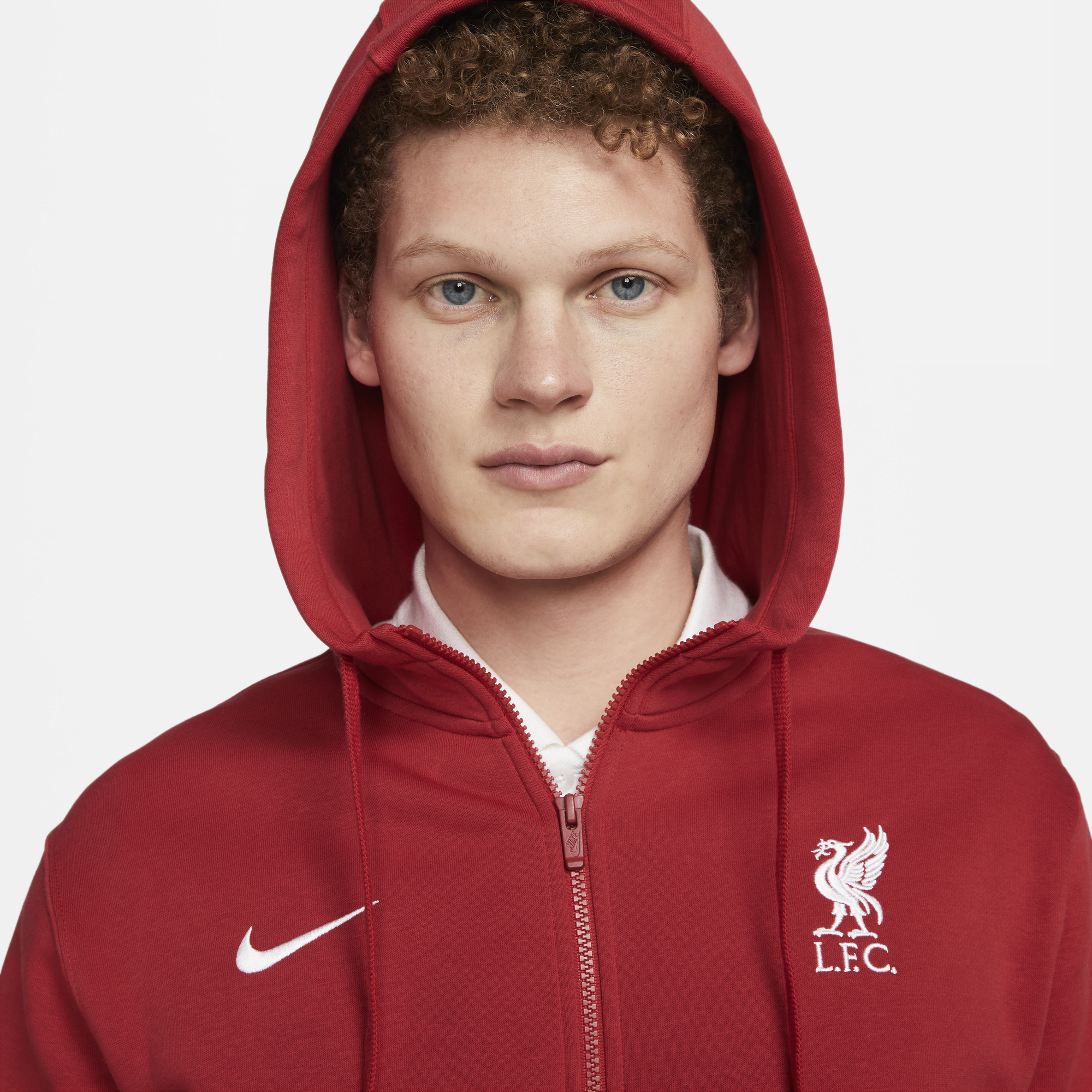 Liverpool fc travel full zip hoodie outlet